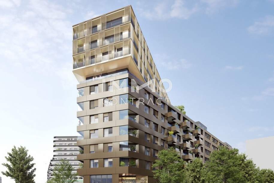 Big 4 room apartment in 7. Floor! Directly at the main train station: Commission-free, Wohnung-kauf, 330.000,€, 1100 Wien 10., Favoriten