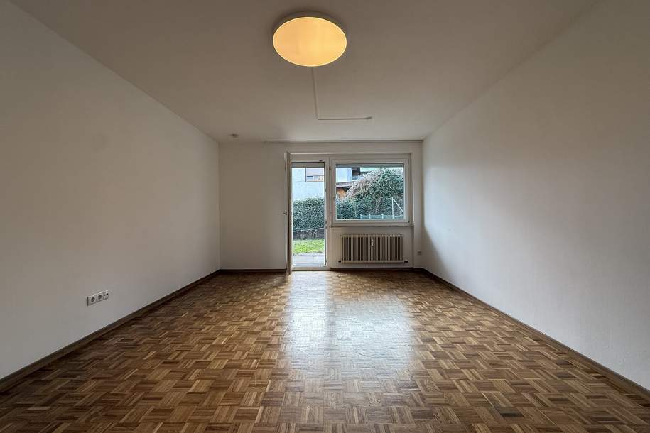 Gemütliche Garconniere in Ruhelage mit Grünfläche und Stellplatz am Kranbitterboden zu vermieten!, Wohnung-miete, 850,00,€, 6020 Innsbruck-Stadt