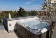 Neubau-Dachterrassen Penthouseflair mit 72 m² privaten Freiflächen, Whirlpool &amp; Fernblick