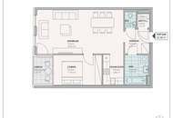 Attraktive 2 Zimmerwohnung mit Balkon in Top-Lage
