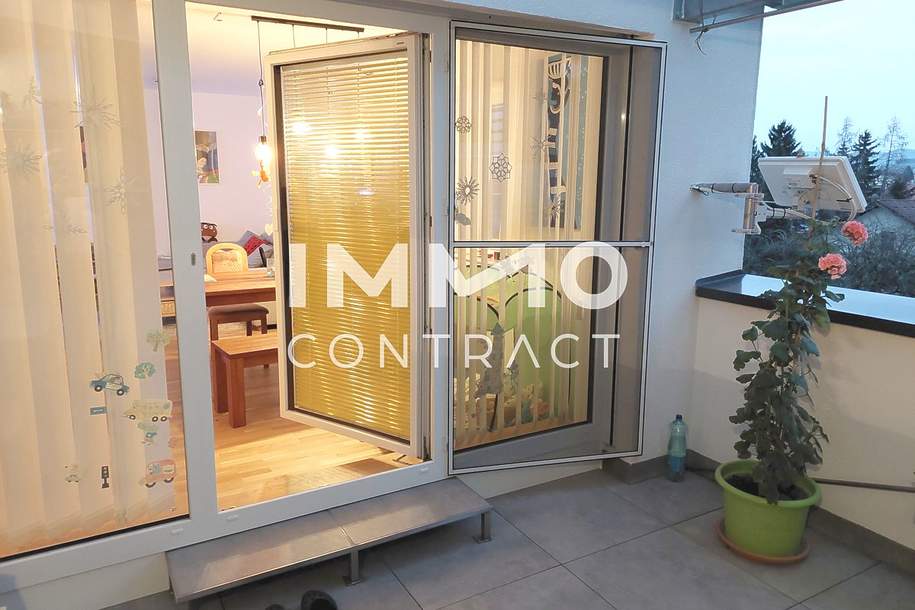 Neubau - Eigentumswohnung - Terrasse - Carport am Stadtrand von Steyr - 85,5 m² Wohnfläche - 3 Zimmer, Wohnung-kauf, 329.000,€, 4400 Steyr(Stadt)