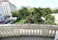 1010! Klimatisierte Bürofläche mit kleinem Balkon in repräsentativem Altbau am Rudolfsplatz!