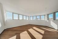 PANORAMA-Ebene über der Stadt! Dachgeschoß-Maisonette mit privater Außenfläche