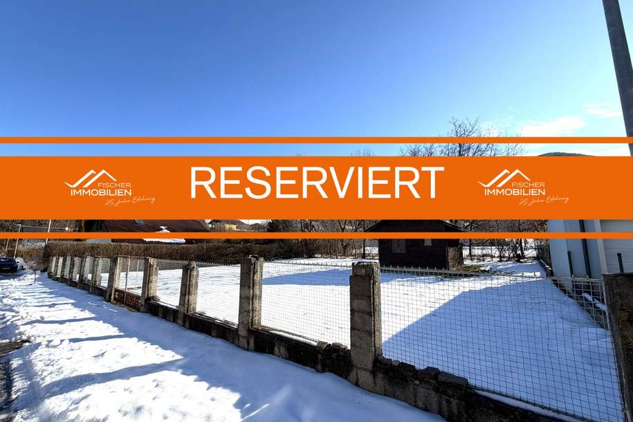 Attraktives Baugrundstück in Gloggnitz, Grund und Boden-kauf, 125.000,€, 2640 Neunkirchen