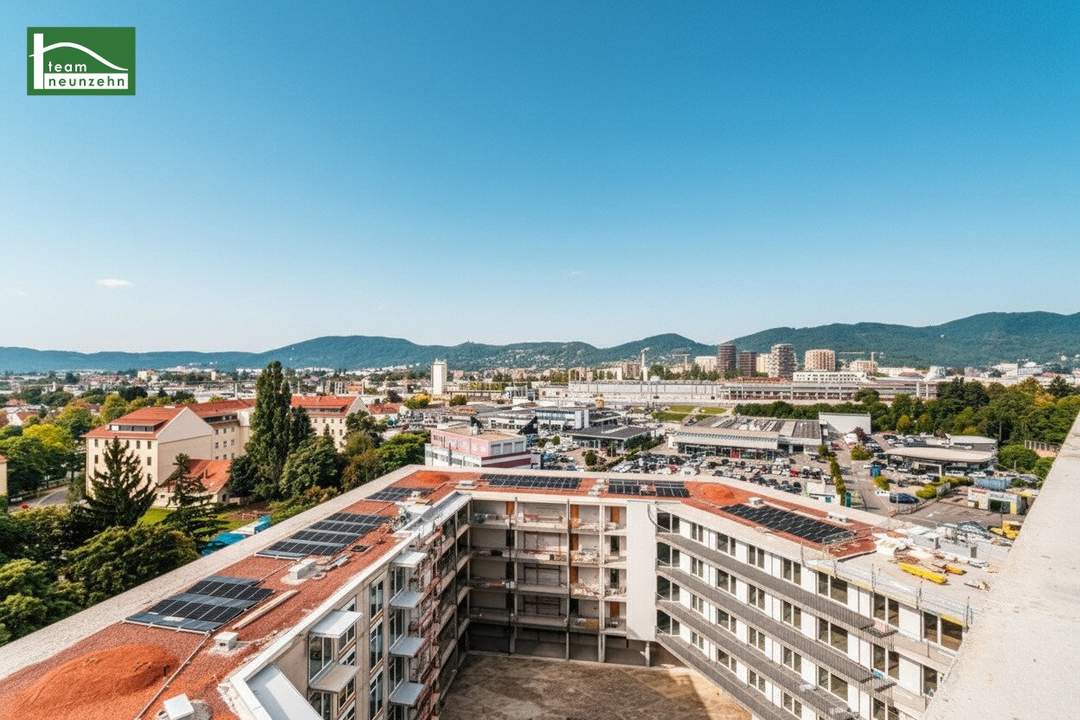 Urbaner Wohntraum über den Dächern von Graz – Sichern Sie sich Ihre Erstbezugswohnung mit Weitblick