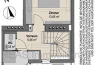 Elevate 1090 – Erstbezug: Luxus Dachgeschoss - Maisonette Wohnung (klimatisiert) mit 1 Balkon und 1 Terrasse nahe U6 Alser Straße, AKH!