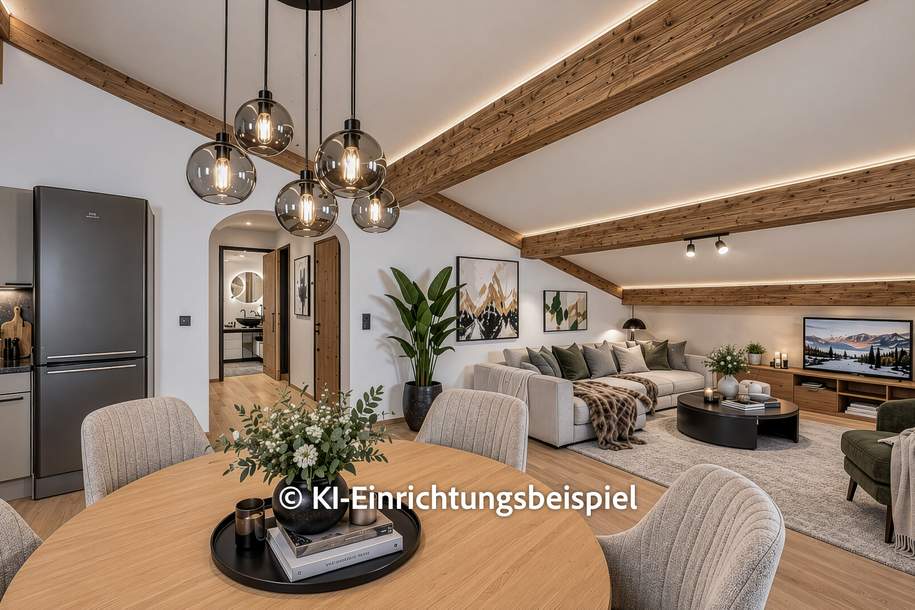 Dachgeschosswohnung mit schönem Bergblick, Wohnung-kauf, 425.000,€, 6370 Kitzbühel