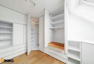 Exklusive, klimatisierte 3,5-Zimmer-Dachgeschosswohnung mit 22 m² Terrasse nahe Schloss Belvedere