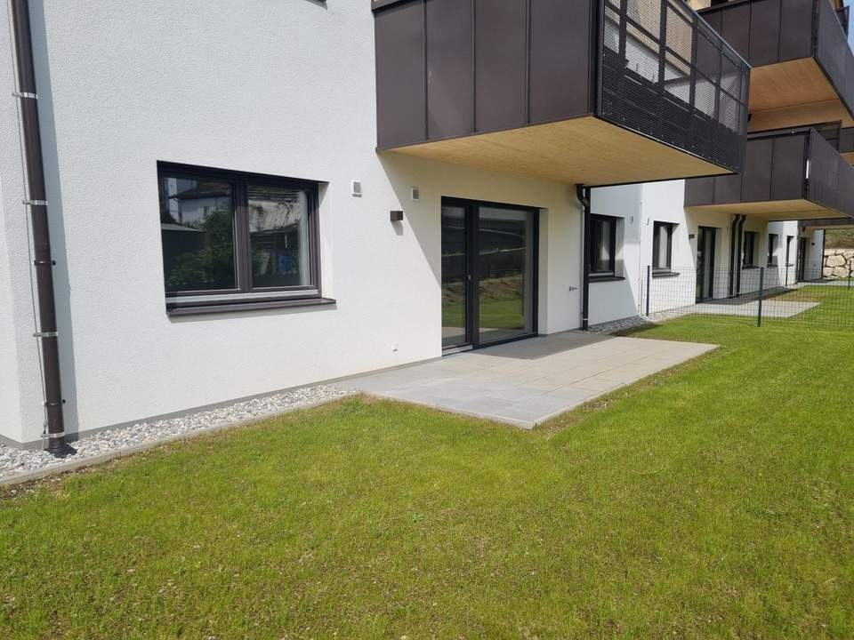 Moderne 4-Zimmer-Gartenwohnung im Herzen von Nußdorf am Haunsberg