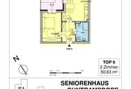 Betreubares Wohnen (ab 60 Jahre) in Guntramsdorf – schöne 2 Zimmerwohnung mit Terrasse