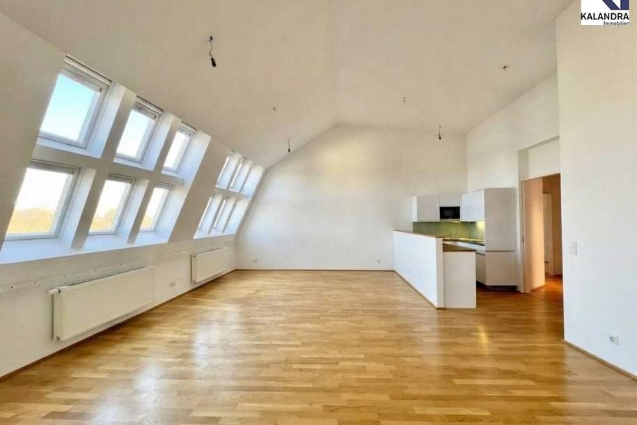 DACHGESCHOß - ATELIERWOHNUNG PALAIS LIECHTENSTEIN, Wohnung-miete, 2.395,00,€, 1090 Wien 9., Alsergrund