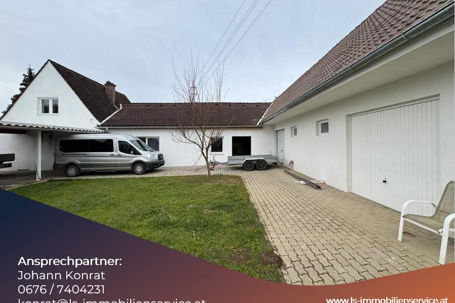Saniertes und modernes Wohnhaus mit Nebengebäude in zentraler Lage in Thermenregion, Haus-kauf, 319.000,€, 7574 Güssing