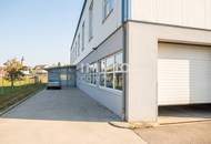 Lagerhalle mit ca. 500 m² Fläche günstig zu vermieten, Raumhöhe ca. 3,2 m, Einfahrtstor ca. 4x3 m.