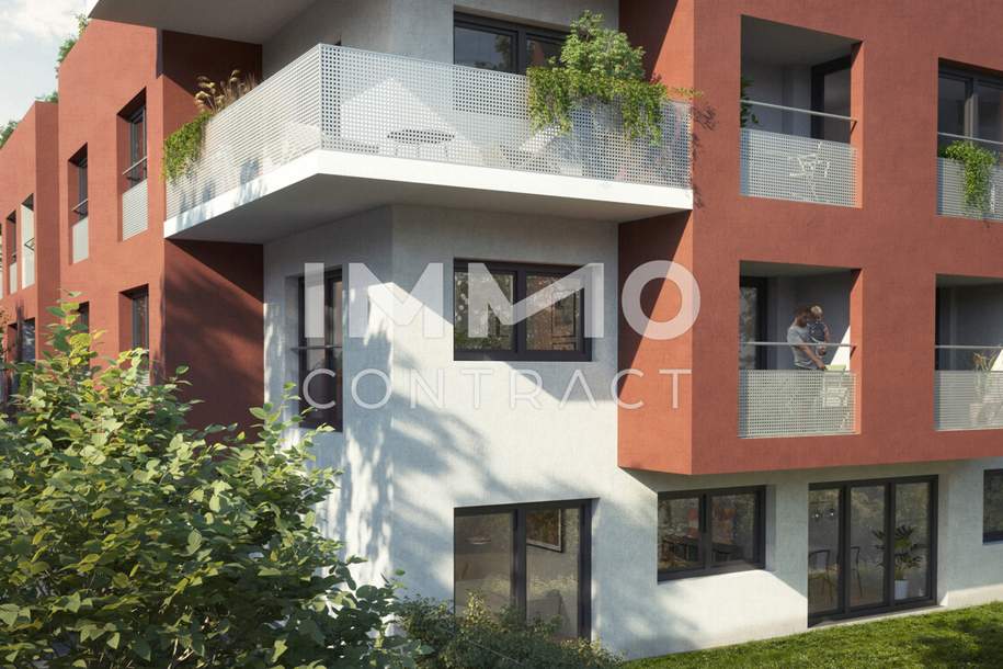 ERSTBEZUG - 2-4 Zimmer-Wohnungen: Top-Angebot in Jedlesee!, Wohnung-miete, 726,00,€, 1210 Wien 21., Floridsdorf