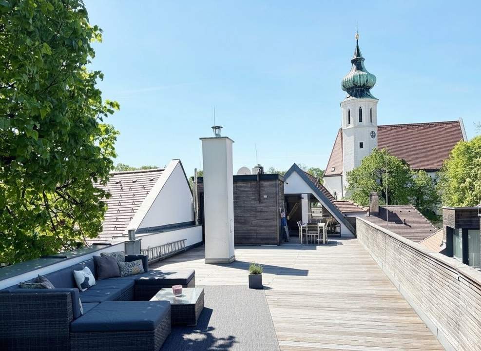 Architekten Juwel mit großer Terrasse im historischen Zentrum von Grinzing