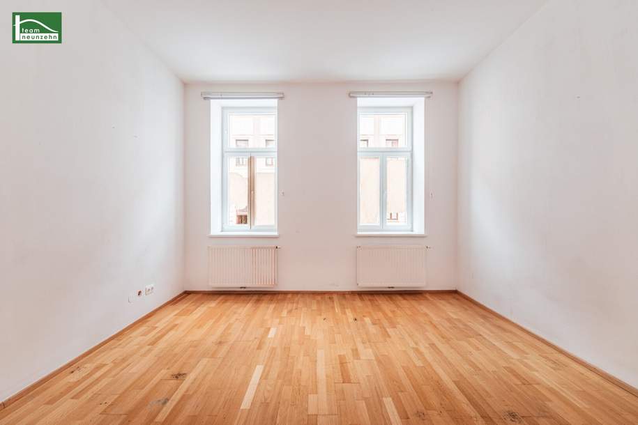 Barrierearme Parterre-Wohnung nahe Reumannplatz und Antonspark mit Bad und WC im sanierten Altbau!, Wohnung-kauf, 109.000,€, 1100 Wien 10., Favoriten