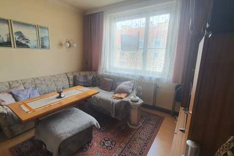 U3 in zwei Gehminuten I Shopping Center Simmering in wenigen Gehminuten I Großes Wohnzimmer mit Loggia, Wohnung-kauf, 189.000,€, 1110 Wien 11., Simmering