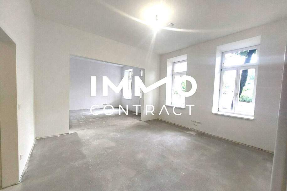 Unbefristete Vermietung. Geschäftslokal. Erstbezug nach Komplettrenovierung in der Hütteldorfer Straße,, Gewerbeobjekt-miete, 2.050,43,€, 1140 Wien 14., Penzing