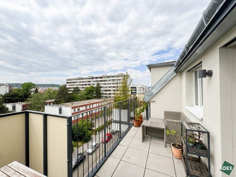 Moderne 2 Zimmer Wohnung mit Terrasse | Nur 1 Min. zur U3
