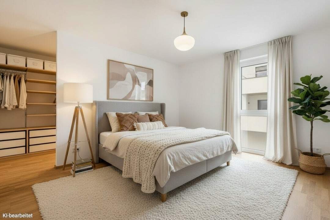 PROVISIONSFREI! Großzügige 3 Zimmer-Wohnung mit Sonnenbalkon &amp; Stil