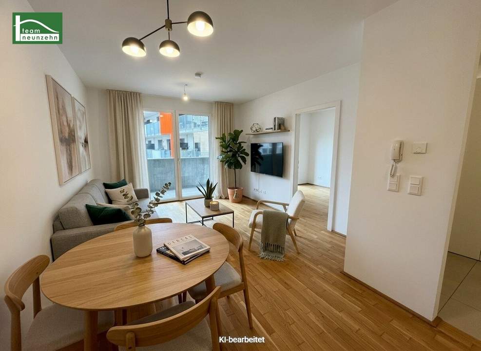 Durchdachtes Wohnen in gepflegter Wohnanlage - Kompakte 2-Zimmer-Wohnung mit gemütlicher Freifläche!