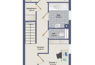 Modernes Wohnen auf 70 m2 mit zwei Ebenen, großer Terrasse, Klimaanlage, Carportplatz in Graz !!