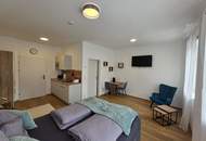 Möbliertes 1-Zimmer-Apartment ohne Loggia € 520,- inkl. BK, HK, Strom u. Wlan