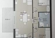 Drei-Zimmer Eigentumswohnung mit zwei Balkonen - Wohnen inmitten der Salzburger Sportwelt!