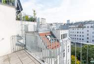 Helle 2-Zimmer-DG-Wohnung mit Terrasse unweit vom Hauptbahnhof