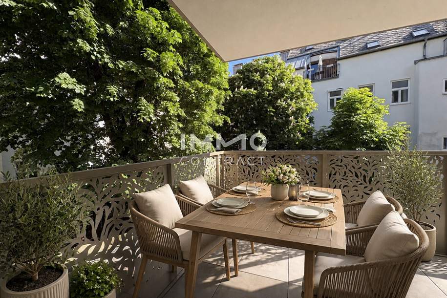 BEZUGSFERTIG & PROVISIONSFREI: TOP-Vierzimmer Apartment mit hofseitigem Balkon (Neubau-Erstbezug), Wohnung-kauf, 429.000,€, 1030 Wien 3., Landstraße