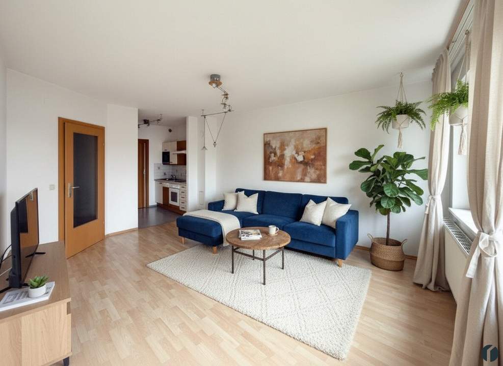 Gepflegte Eigentumswohnung mit überdachtem Balkon