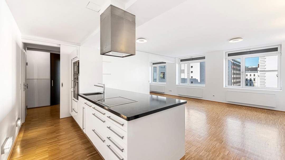 Ein Zuhause mit Hotel Gefühl - mitten in der Innenstadt: Hochwertig, Parkring, Concierge-Service, Nähe Stadtpark & Stephansplatz!