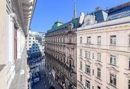 Komplett möblierte, helle Stadtwohnung – Ihr neues Zuhause am Stephansplatz/Graben!