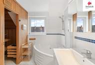 Helle 2 Zimmer Dachgeschoßwohnung | Große Terrasse | Hofseitiger Balkon | Sauna