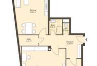 Koffer packen, einziehen: Helle bezugsfertige Wohnung mit Loggia & PKW-Stellplatz nahe Schönbrunn