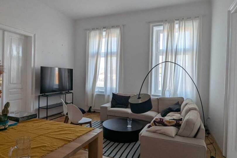 Wunderschöne Altbauwohnung mit 4 Zimmern samt Weitblick ab 1.12.25 beim Stadtpark!, Wohnung-miete, 1.995,00,€, 1030 Wien 3., Landstraße