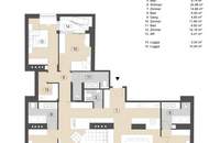 Wohnen zwischen Stadtpark und Prater | 5 Zimmer | DG-ERSTBEZUG mit 2 LOGGIEN | Ost/West-Ausrichtung | Für Eigennutzer oder Anleger