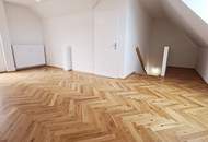 DACHGESCHOSS! MQ-Nähe, sonnige 95 m2 Maisonette mit Terrasse, Wohnküche, 2 Zimmer, 2er-WG-geeignet, Galerie, Burggasse