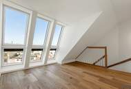 ERSTBEZUG - Lichtdurchflutete 3 Zimmer DG-Wohnung mit Terrasse in 1050 Wien