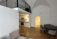 ALTBAUWOHNUNG MIT GALERIE IM ZENTRUM VON KREMS
