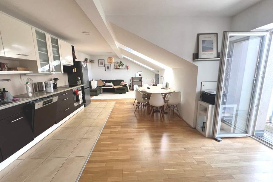 WG ZIMMER - für Studenten in schöner DG-Wohnung, Wohnung-miete, 526,81,€, 1160 Wien 16., Ottakring