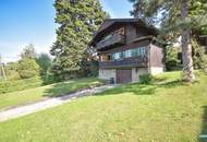 Tirolerhaus auf großem Grundstück und herrlichem Weitblick über die Weinberge
