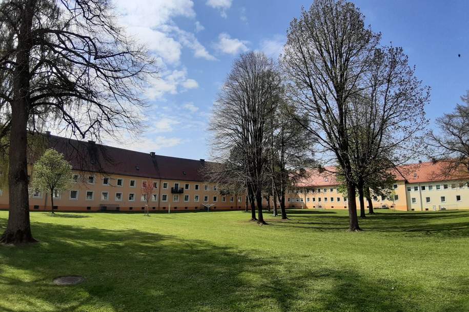 Wohnen im Grünen ohne Kompromisse - beste Infrastruktur inklusive! Gemütliche 2,5-Zimmerwohnung mit cleverer Raumaufteilung ab Sommer verfügbar!, Wohnung-miete, 417,33,€, 4400 Steyr(Stadt)