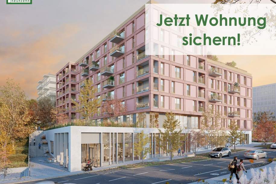 Jetzt Ihre neue Wohnung im Village im Dritten sichern – moderner Erstbezug mit Freifläche!, Wohnung-miete, 1.129,00,€, 1030 Wien 3., Landstraße