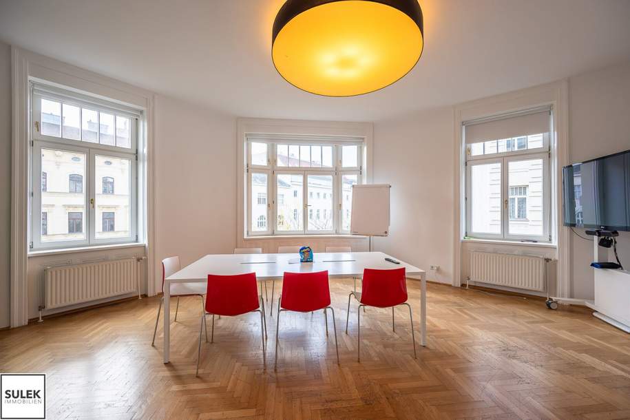 Mariahilfer Straße: Büro mit guter Raumaufteilung, 7 Zimmern und perfekter Anbindung - ab Neujahr!, Gewerbeobjekt-miete, 4.508,85,€, 1070 Wien 7., Neubau