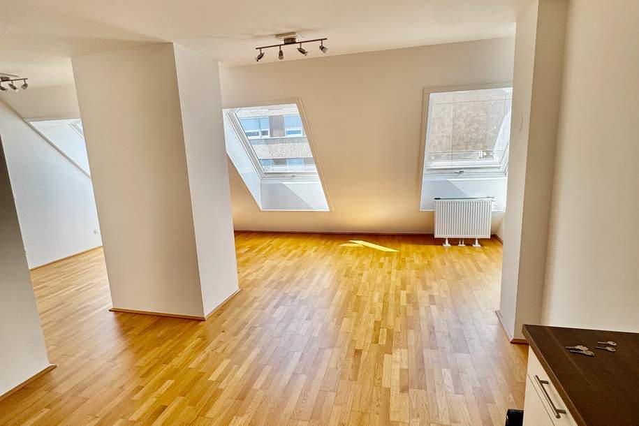 Moderne und helle 2-Zimmer-Dachgeschoßwohnung zum Verkauf. (Provisionsfrei), Wohnung-kauf, 329.000,€, 1060 Wien 6., Mariahilf