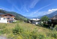 Baugrundstück mit Blick über das Zillertal