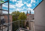 Einladende DG-Wohnung in ruhiger Gassenlage beim Familienplatz mit großer Terrasse! 2014/2015 erbaut!