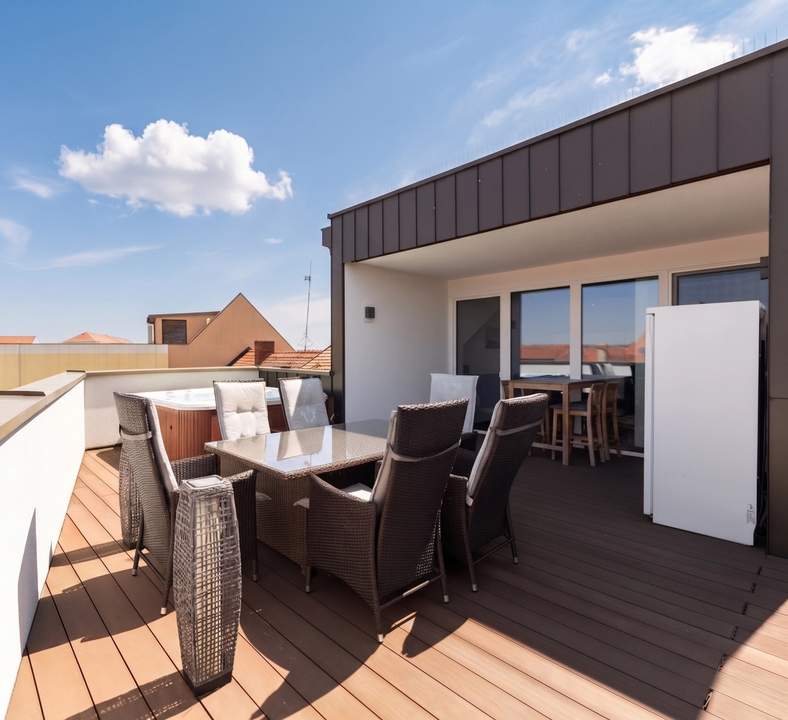 Innenstadt-Haus Fürstenfeld Thermenregion inkl. Dachterrasse - Familien Penthouse (Provisionsfrei)