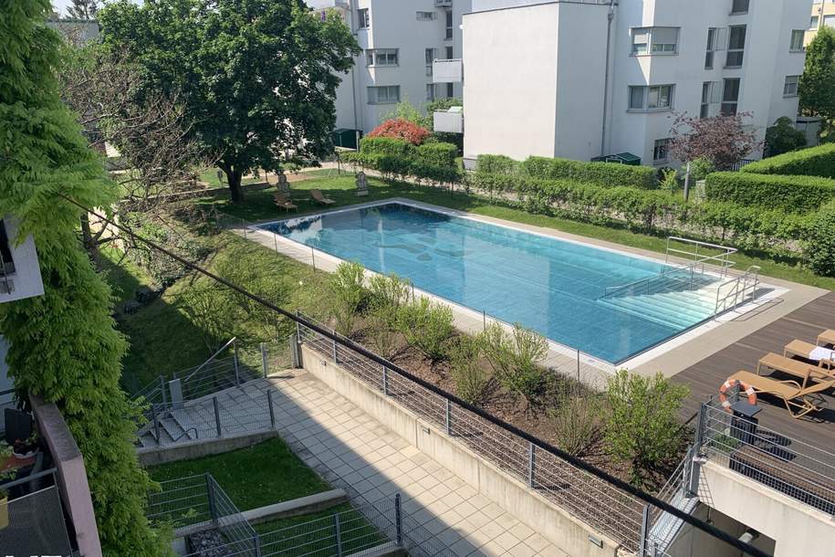 Hohe Warte Pool, Balkon, Wohnung-miete, 1.361,87,€, 1190 Wien 19., Döbling